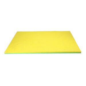 CSP Durable UV Resistant Anti Slip Good Traction Square EVA Mat Yellow 100 x 100cm